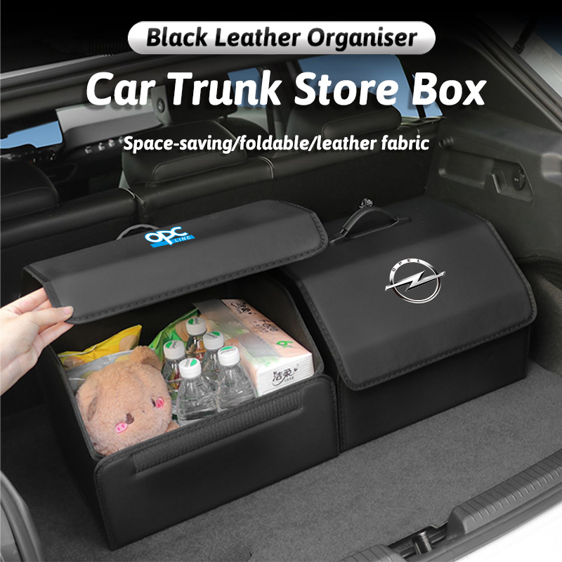 Car Trunk Organizer Box Leathe - огляд і ціна Car Trunk Organizer Foldable Storage Box
