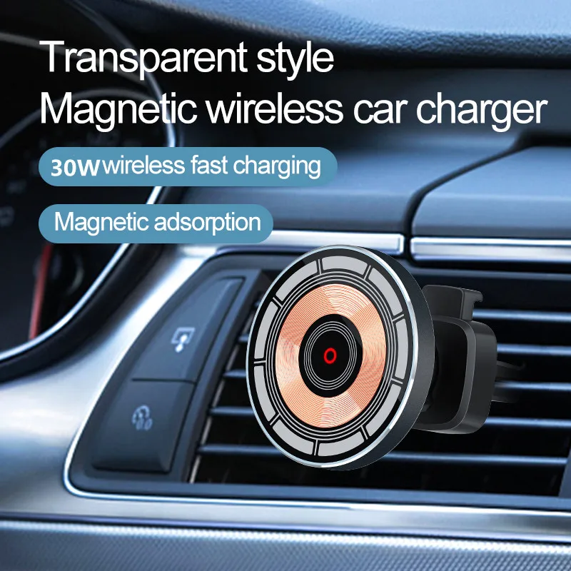 Car Magnetic Wireless Charger  - огляд і ціна Wireless Car Charger Mount Fast Charging
