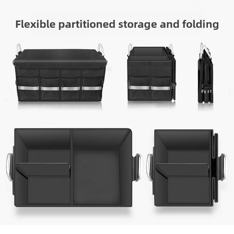 Car Trunk Organizer Box - Oxfo - огляд і ціна Car Trunk Organizer Foldable Storage Box