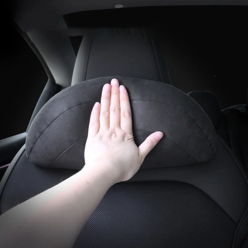 For Tesla Model Y/3 Car Neck P - огляд і ціна Memory Foam Car Neck Pillow Lumbar Support