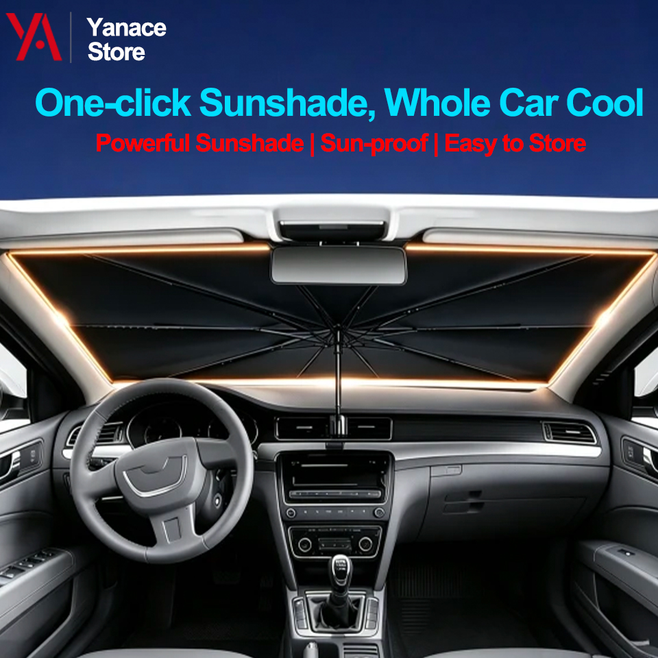 Car Sunshade Umbrella Foldable - огляд і ціна Car Sunshade Windshield Umbrella Foldable