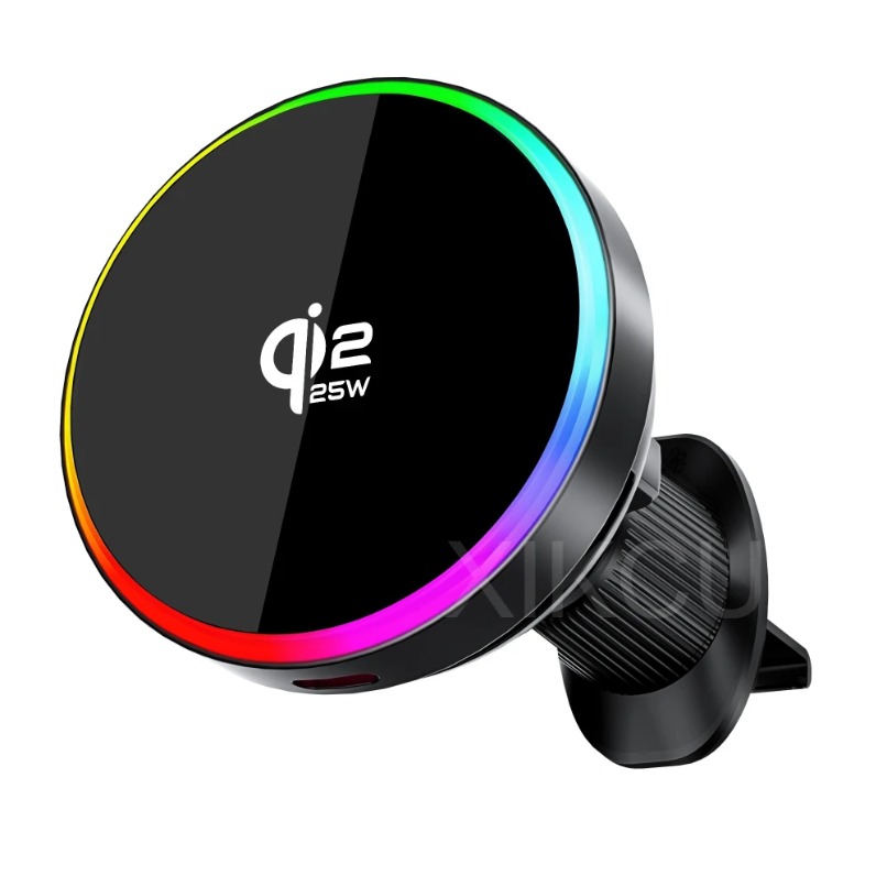 Qi2 25W Magnetic Wireless Car  - огляд і ціна Wireless Car Charger Mount Fast Charging