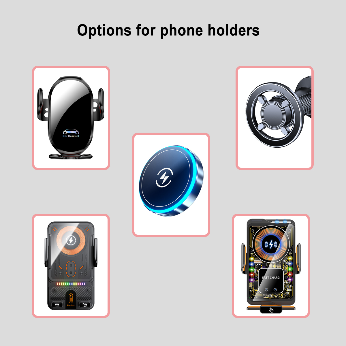 Car Phone Holder vent For Mazd - огляд і ціна Magnetic Phone Holder For Car Vent