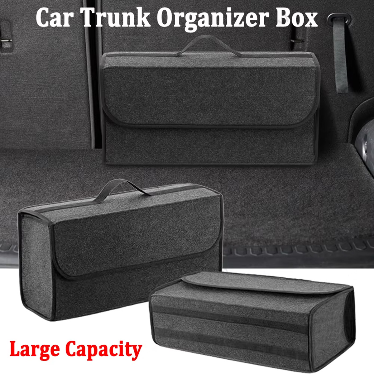 Car Trunk Organizer Stowing Ti - огляд і ціна Car Trunk Organizer Foldable Storage Box
