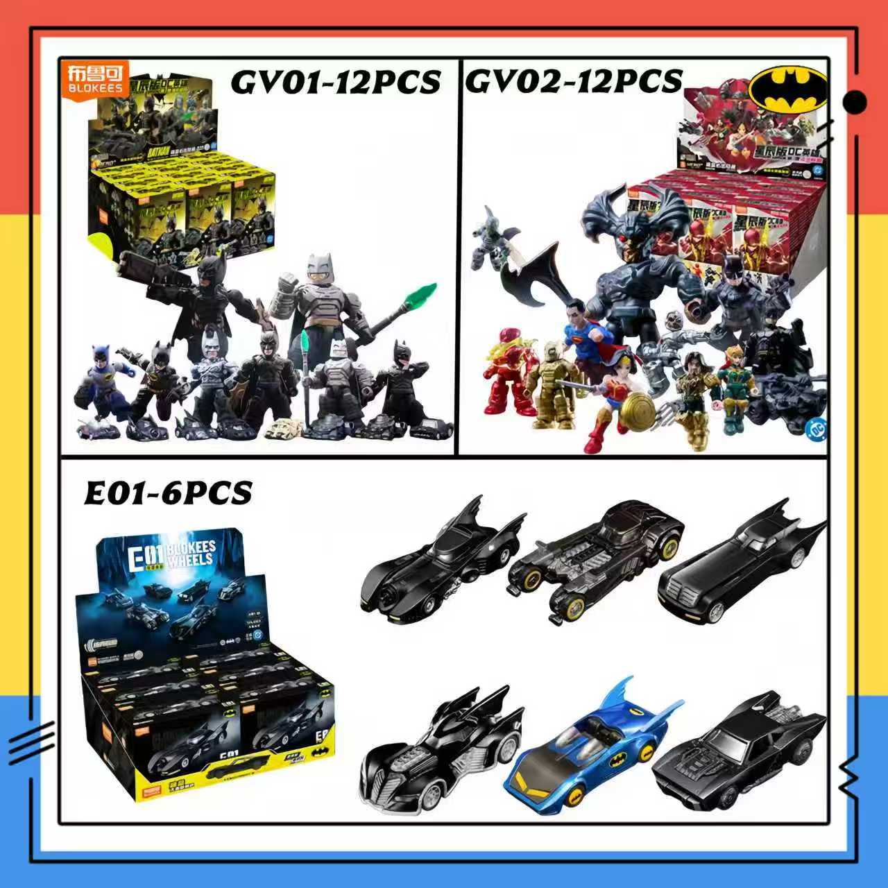 Blokees DC Marvel Hero Batman  - огляд і ціна Motorcycle Parts