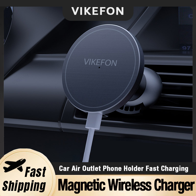 Car Air Outlet Wireless Charge - огляд і ціна Wireless Car Charger Mount Fast Charging