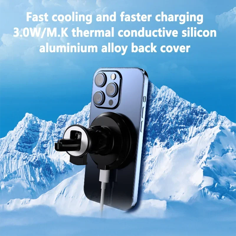 Car Air Outlet Wireless Charge - огляд і ціна Wireless Car Charger Mount Fast Charging