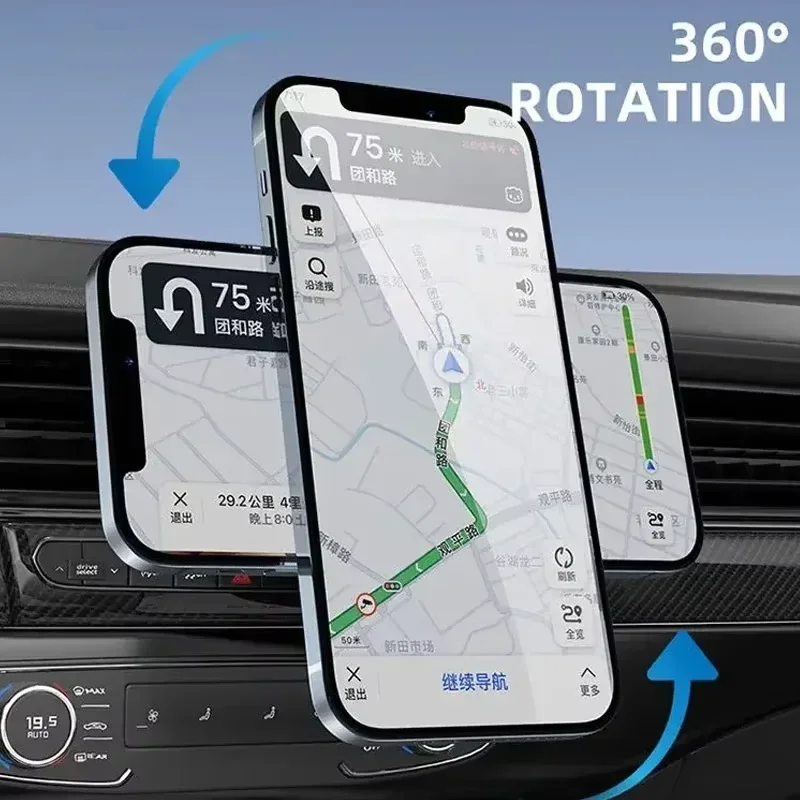 Magnetic Car Wireless Charger  - огляд і ціна Wireless Car Charger Mount Fast Charging