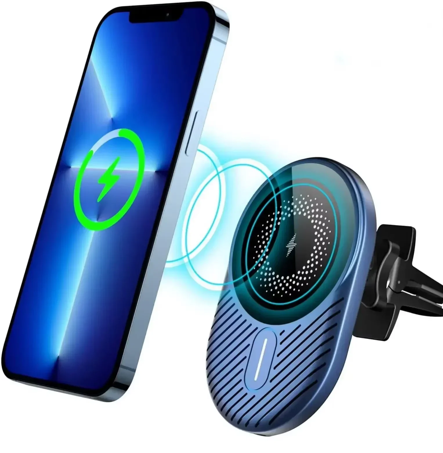 Magnetic Car Wireless Charger  - огляд і ціна Wireless Car Charger Mount Fast Charging