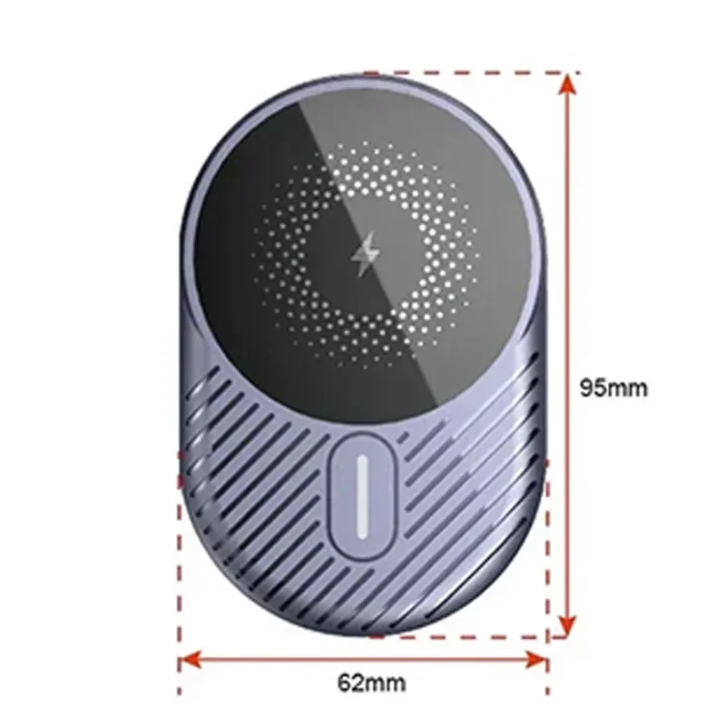Magnetic Car Wireless Charger  - огляд і ціна Wireless Car Charger Mount Fast Charging