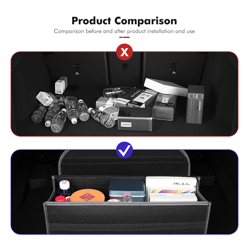 Car Trunk Storage Box Portable - огляд і ціна Car Trunk Organizer Foldable Storage Box