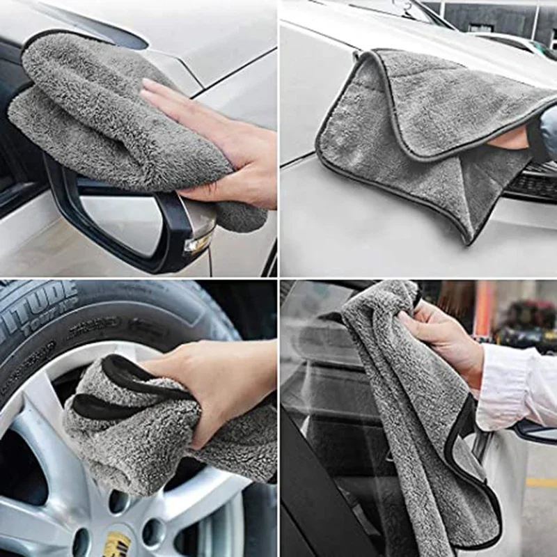 Car Microfiber Towel Cleaning  - огляд і ціна Microfiber Car Drying Towel Super Absorbent