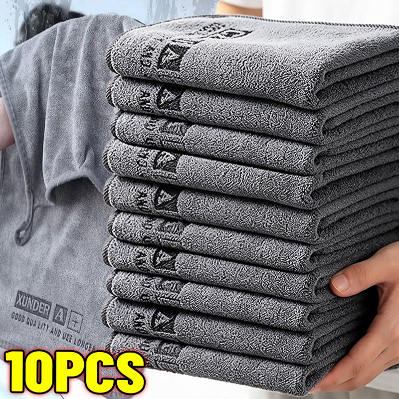 10/1PCS Double Sided Car Wash  - огляд і ціна Microfiber Car Drying Towel Super Absorbent