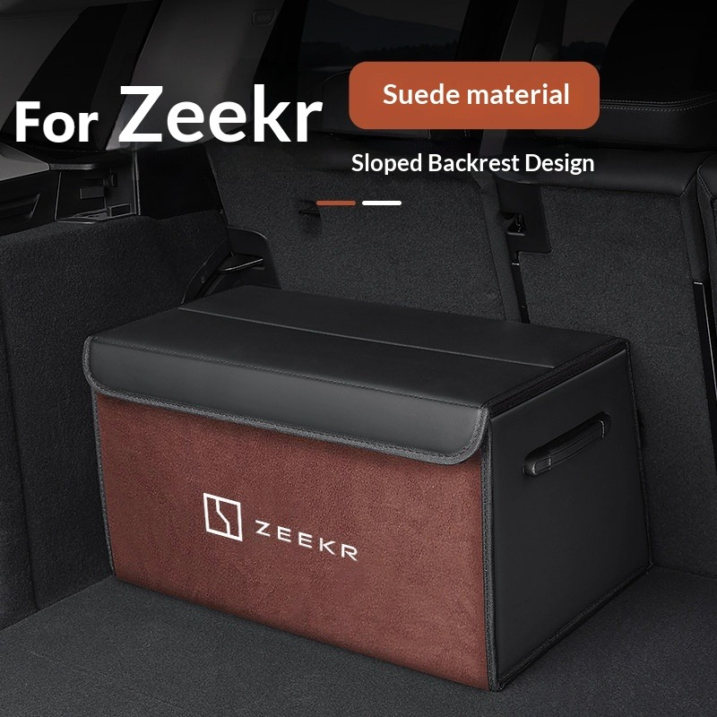 For Zeekr 001 009 7X 007GT X 8 - огляд і ціна Car Trunk Organizer Foldable Storage Box