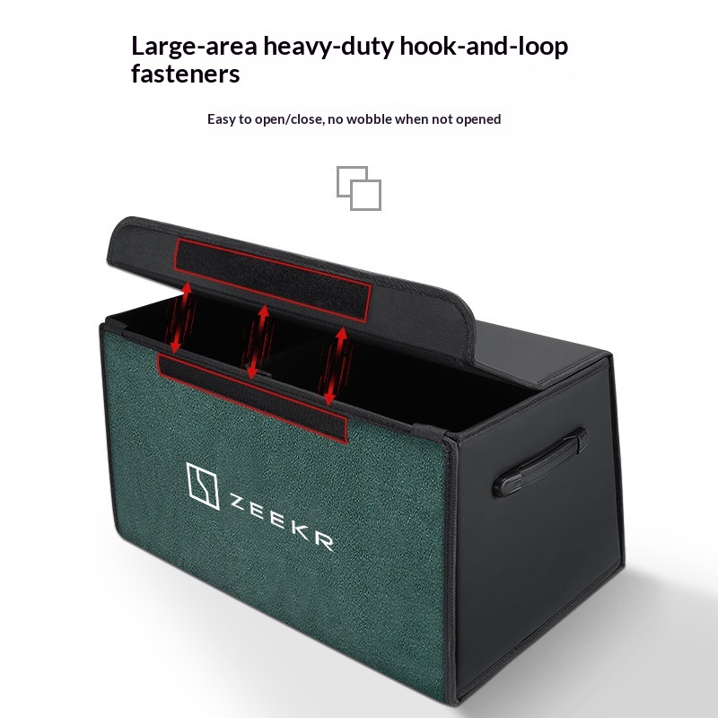 For Zeekr 001 009 7X 007GT X 8 - огляд і ціна Car Trunk Organizer Foldable Storage Box