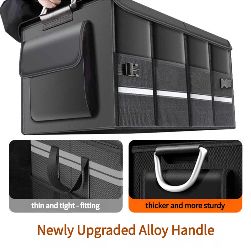 Heavy-Duty 72L Trunk Organizer - огляд і ціна Car Trunk Organizer Foldable Storage Box