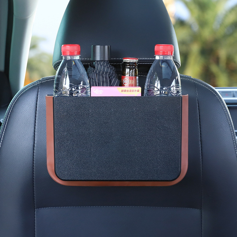 Car Trash Can Hanging Folding  - огляд і ціна Waterproof Car Trash Can With Lid